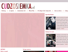 Tablet Screenshot of cudzoziemka.nl